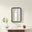 Line Walnut Wood Medium Rectangle 60x40cm Wall Mirror