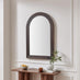 Liora Walnut Wood Full Length 120x80cm Arch Mirror