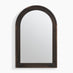 Liora Walnut Wood Full Length 120x80cm Arch Mirror