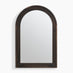 Liora Walnut Wood Full Length 120x80cm Arch Mirror