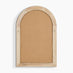 Liora Walnut Wood Full Length 120x80cm Arch Mirror