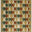 Liv Green, Red & Yellow Kilim Patterned Rug 120x170cm