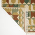 Liv Green, Red & Yellow Kilim Patterned Rug 120x170cm