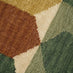 Liv Green, Red & Yellow Kilim Patterned Rug 160x230cm