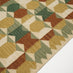 Liv Green, Red & Yellow Kilim Patterned Rug 160x230cm