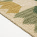 Liv Green, Red & Yellow Kilim Patterned Rug 200x290cm