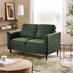 Logan Moss Green Fabric 2 Seater Sofa