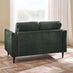 Logan Moss Green Fabric 2 Seater Sofa