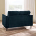Logan Ocean Blue Fabric 2 Seater Sofa