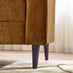 Logan Amber Orange Fabric 2 Seater Sofa