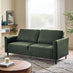 Logan Moss Green Fabric 3 Seater Sofa