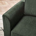 Logan Moss Green Fabric 3 Seater Sofa