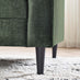 Logan Moss Green Fabric 3 Seater Sofa