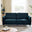 Logan Ocean Blue Fabric 3 Seater Sofa