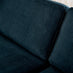Logan Ocean Blue Fabric 3 Seater Sofa