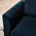 Logan Ocean Blue Fabric 3 Seater Sofa