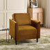 Logan Amber Orange Fabric Armchair