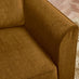 Logan Amber Orange Fabric Armchair