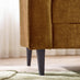 Logan Amber Orange Fabric Armchair