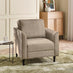 Logan Beige Fabric Armchair
