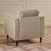Logan Beige Fabric Armchair