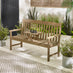 Lox 2 Seat Wood Garden Bench with Table