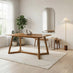 Lulworth Rectangular Walnut Effect Wood 6 Seater Dining Table