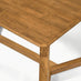 Lulworth Walnut Effect Wood Dining Table & 4 Grey Rhea Chairs