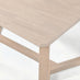 Lulworth Rectangular Whitewashed Wood 6 Seater Dining Table