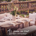 Lydiard Light Wood & Beige 7 Seat Garden Dining Set