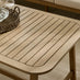 Lydiard Light Wood & Beige 7 Seat Garden Dining Set