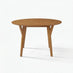 Lynton Round Walnut Effect Wood 4-6 Seater Dining Table