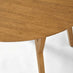 Lynton Round Walnut Effect Wood 4-6 Seater Dining Table