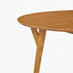 Lynton Round Walnut Effect Wood 4-6 Seater Dining Table
