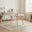 Lynton Round Whitewashed Wood 4-6 Seater Dining Table