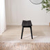 Lynton Large Black Wooden Dining Table with 2 Benches & 2 Chairs