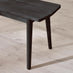 Lynton Black Solid Wood Small Dining Bench