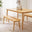 Lynton Oak Effect Solid Wood Large Dining Bench