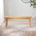 Lynton Large Oak Effect Wooden Dining Table with 4 Millford Chairs & Bench