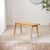 Lynton Small Oak Effect Wooden Dining Table with 2 Millford Chairs & Bench