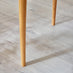Lynton Small Oak Effect Wooden Dining Table with 2 Millford Chairs & Bench
