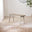 Lynton Whitewashed & Grey Solid Wood Small Dining Bench