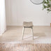 Lynton Whitewashed & Grey Solid Wood Small Dining Bench