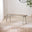 Lynton Whitewashed & Grey Solid Wood Large Dining Bench