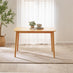 Lynton Rectangular Oak Effect Wood 4 Seater Dining Table