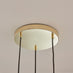 Lake 3 Green Glass Globes Pendant Ceiling Light