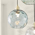 Lake 3 Green Glass Globes Pendant Ceiling Light