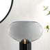 Laura Smoked Glass And Marble Table Lamp