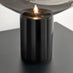 Laura Smoked Glass And Marble Table Lamp