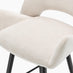 2x Layla Cream Fabric Bar Chairs